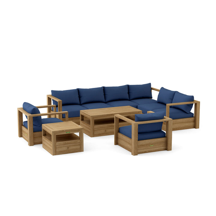 Anderson Teak 6-Piece Copacabana Modular Deep Seating Set