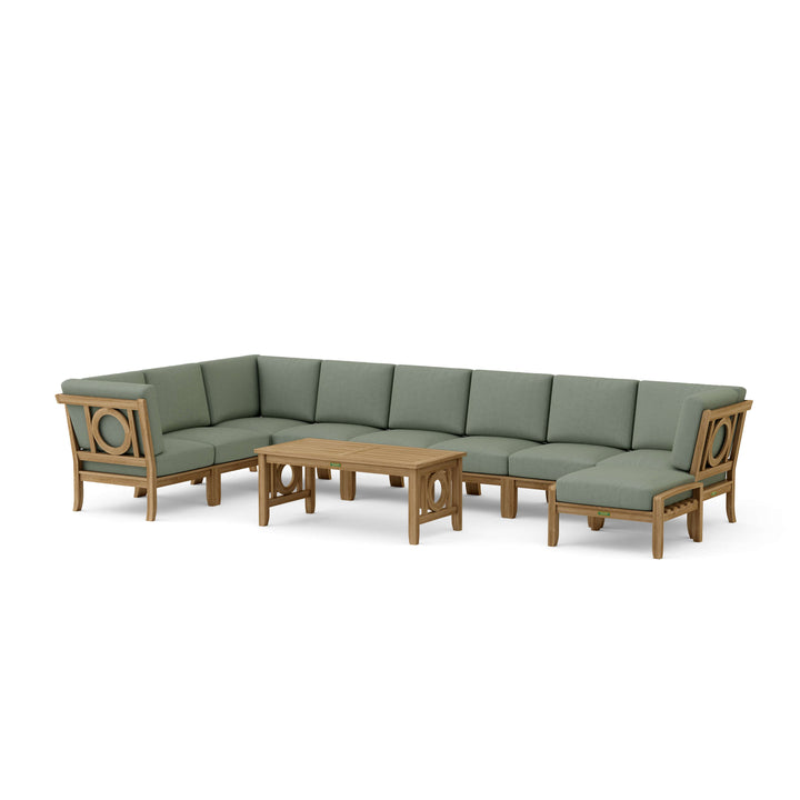 Anderson Teak 6-Piece Natsepa Modular Deep Seating Set