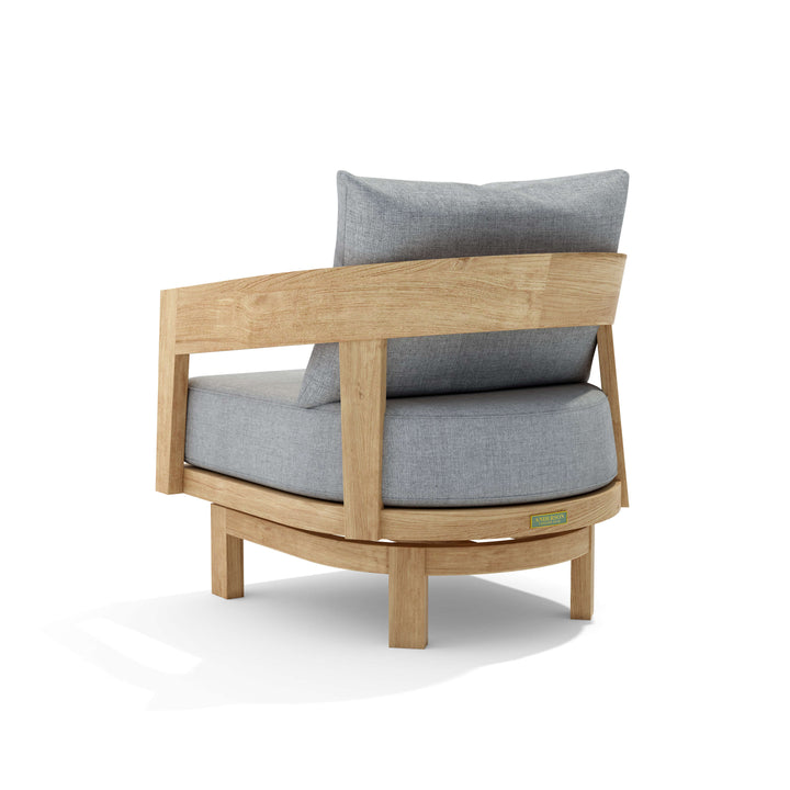 Anderson Teak 5-Piece Toscana Deep Seating Swivel Set