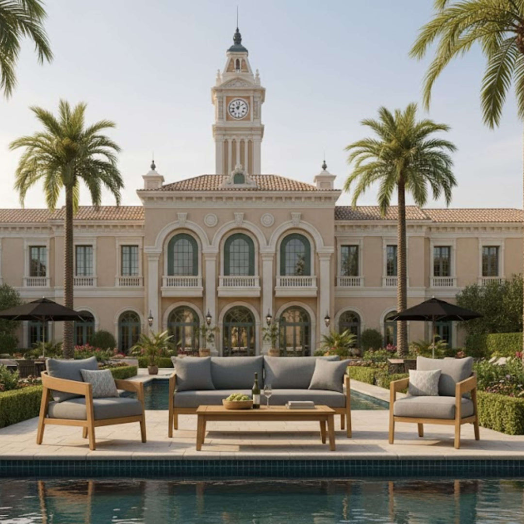 Anderson Teak 4-Piece Toscana Deep Seating Set