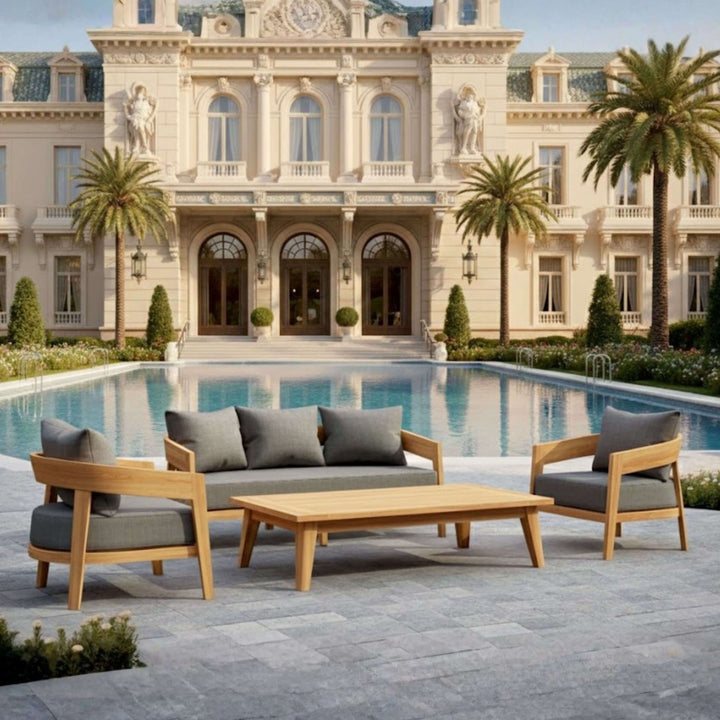 Anderson Teak 4-Piece Toscana Deep Seating Set