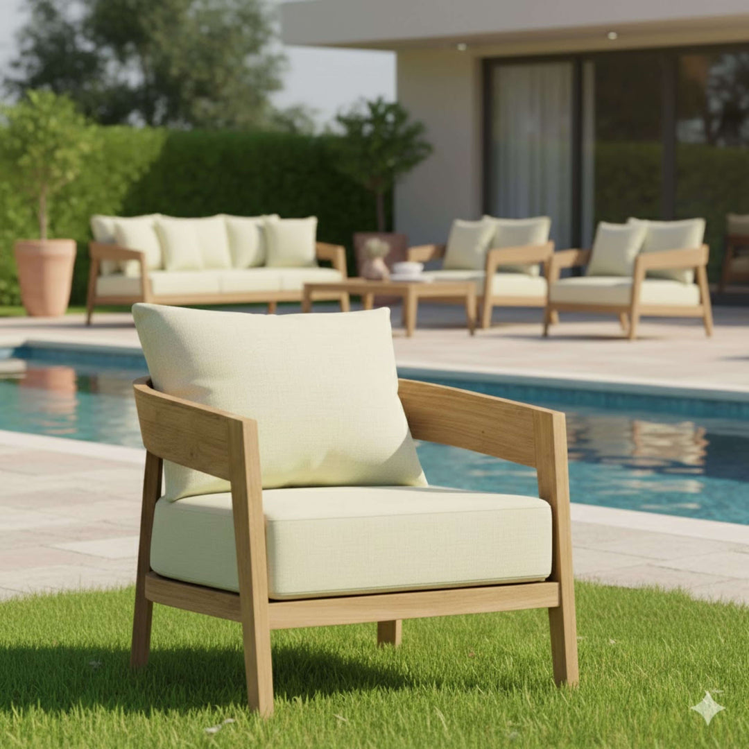 Anderson Teak 4-Piece Toscana Deep Seating Set