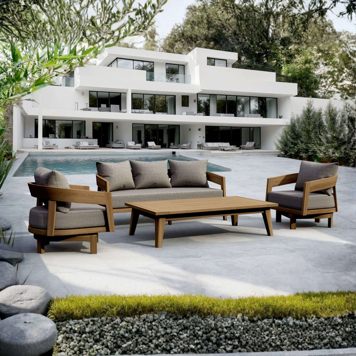 Anderson Teak 4-Piece Toscana Deep Seating Set