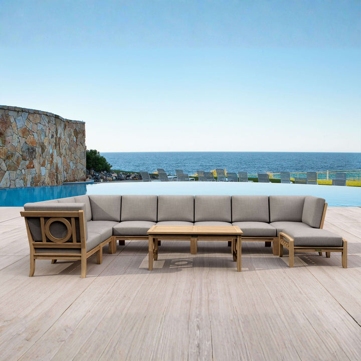 Anderson Teak 6-Piece Natsepa Modular Deep Seating Set