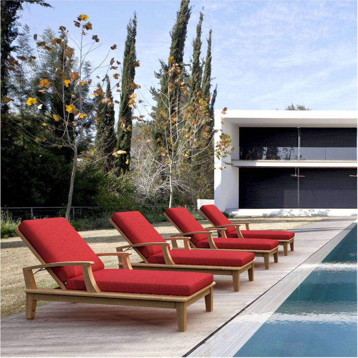Anderson Teak 4-Piece Brianna Sun Lounger Set
