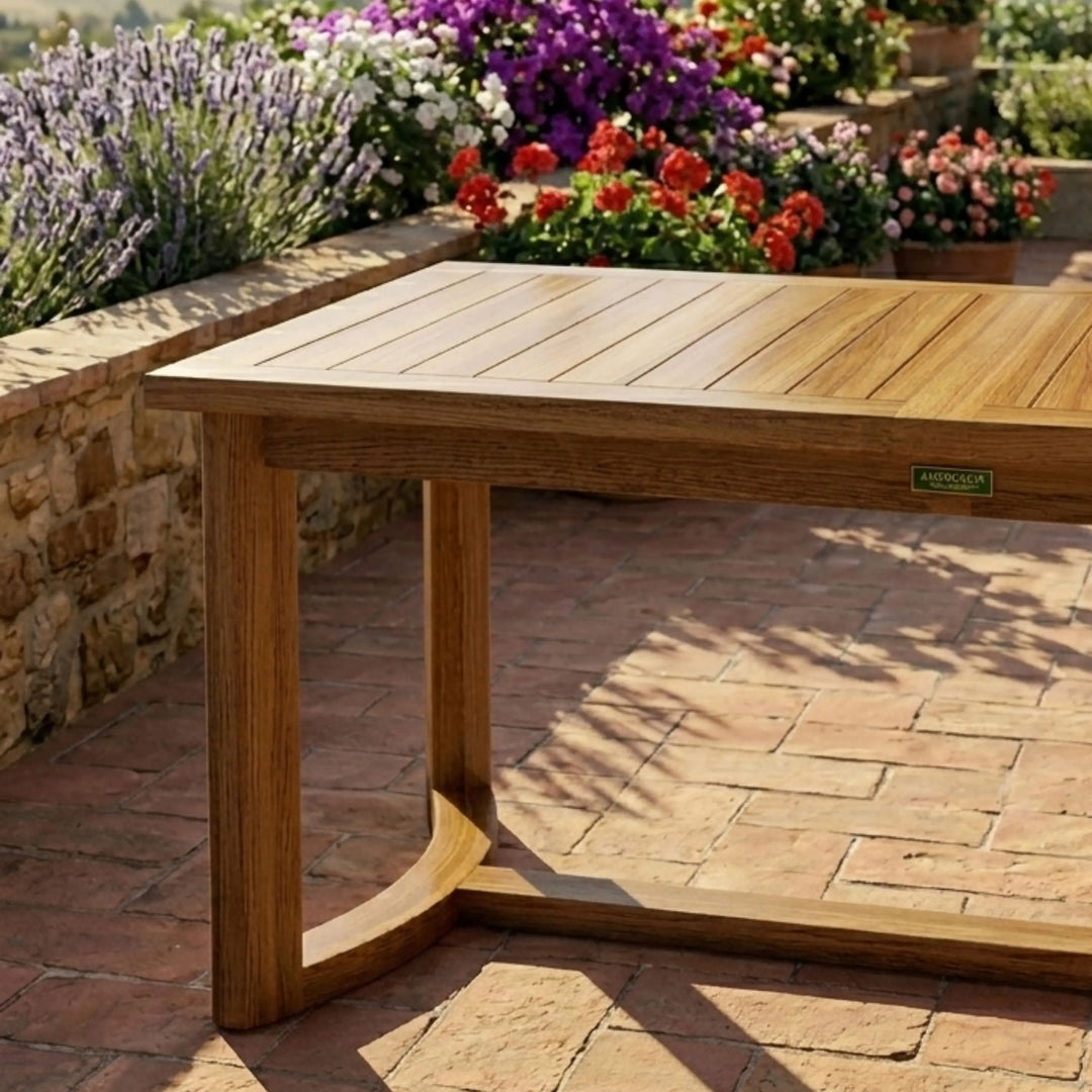 Anderson Teak Toscana Rectangle Extension Dining Table