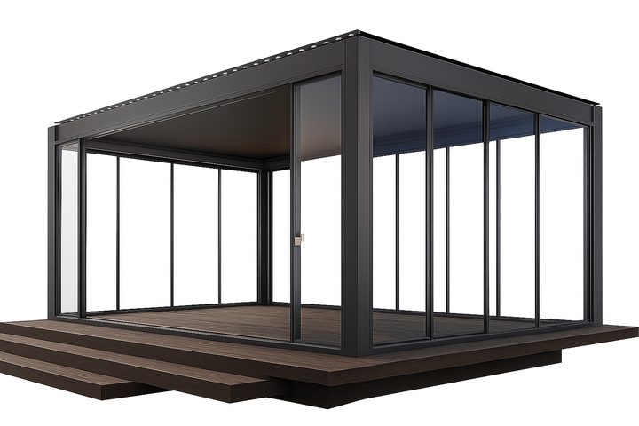 VetroHaus Panorama Glass Pavilion