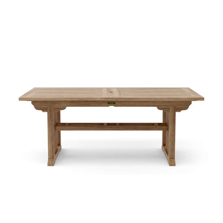 Anderson Teak 13-Piece Sahara Rialto Rectangular Dining Set