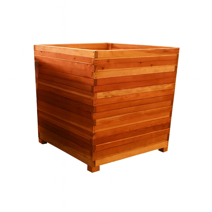 Santa Fe Redwood Planter