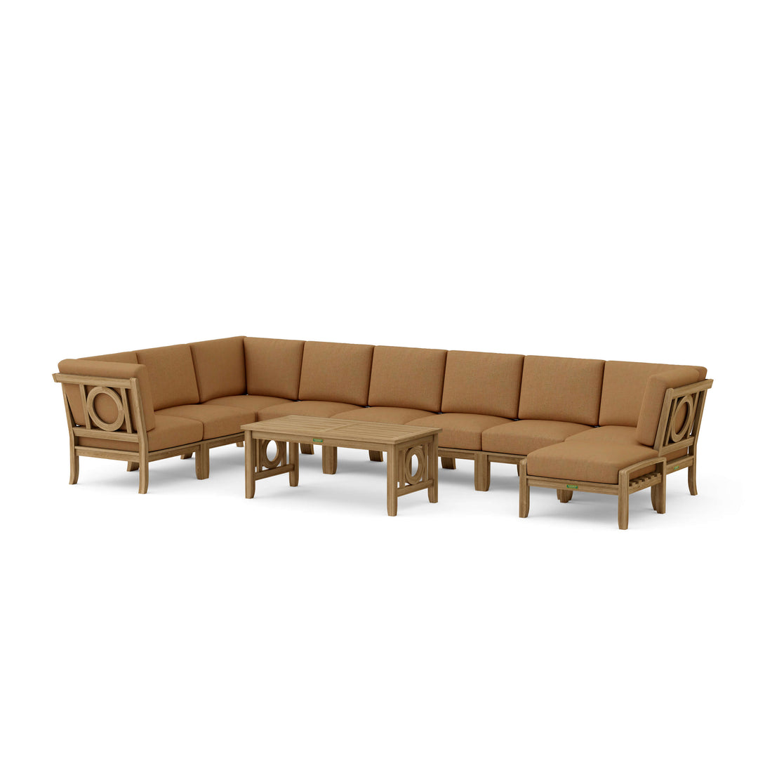 Anderson Teak 6-Piece Natsepa Modular Deep Seating Set
