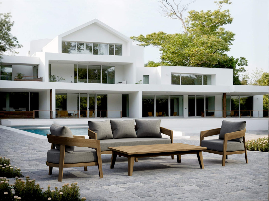 Anderson Teak 4-Piece Toscana Deep Seating Set