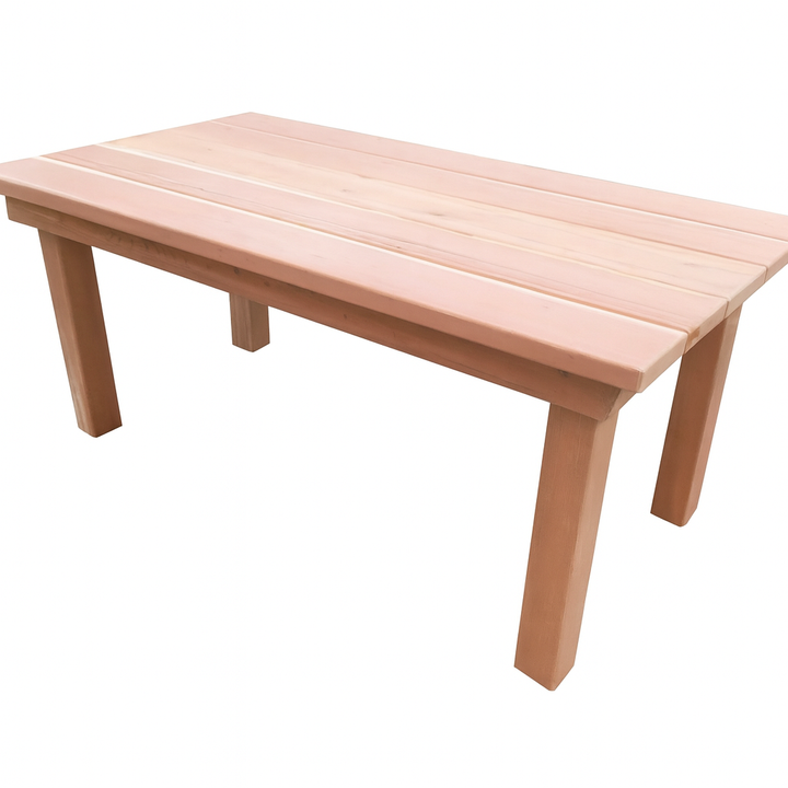 Farmhouse Redwood Dining Table