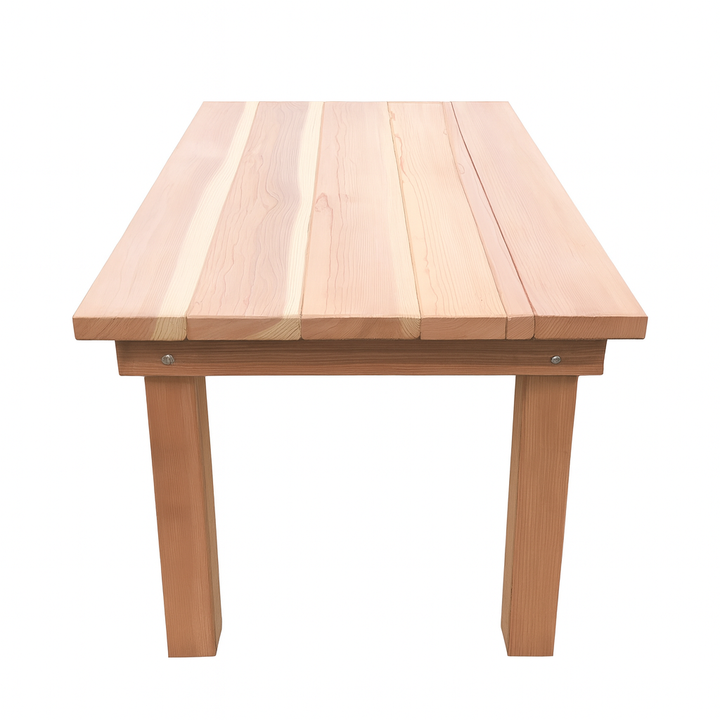 Farmhouse Redwood Dining Table