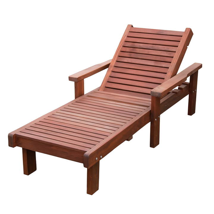 Sun Redwood Chaise Lounge