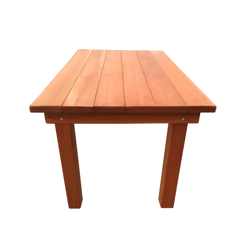Farmhouse Redwood Dining Table