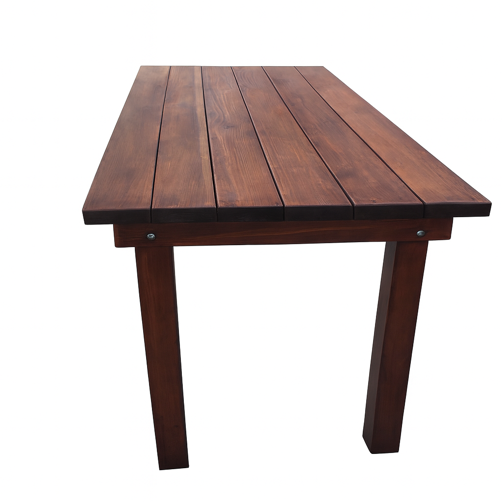 Farmhouse Redwood Dining Table