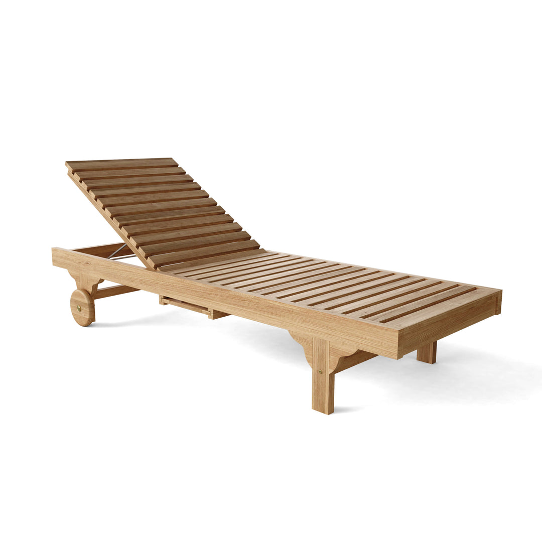 Anderson Teak 4-Piece Capri Sun Lounger Set