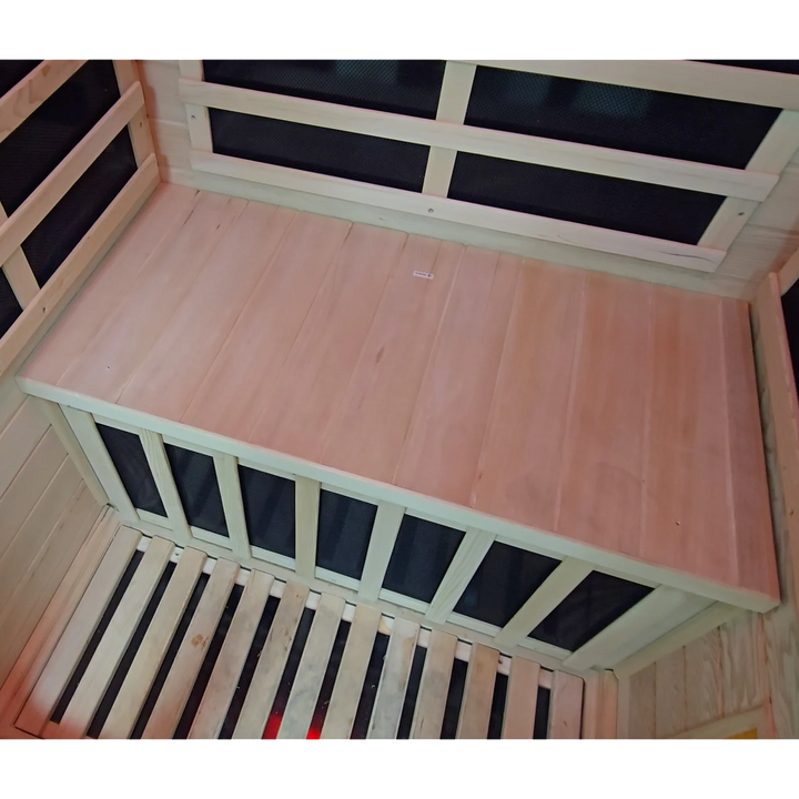 Chill Therapy CA Tremblant 1-Person Infrared Sauna – Hemlock Wood