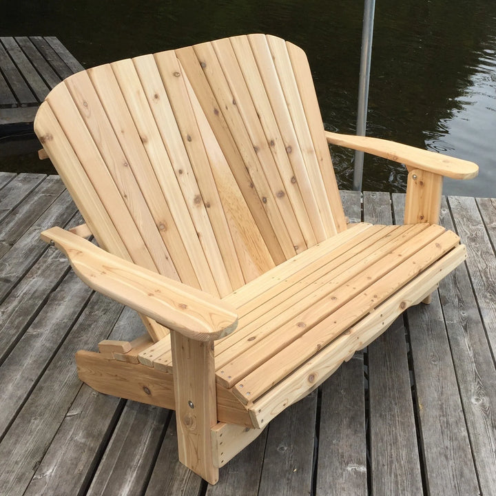 All Things Cedar Grandwood Muskoka Loveseat – Western Red Cedar