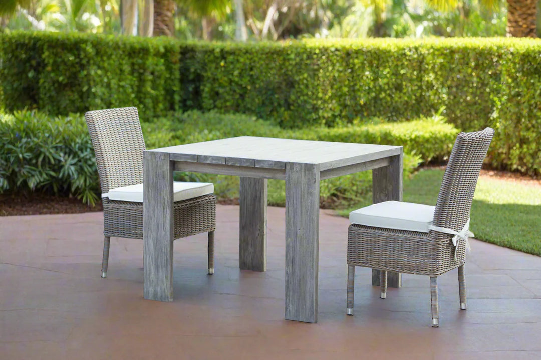 Padma's Plantation Ralph Reclaimed Teak Outdoor Dining Table - 39"
