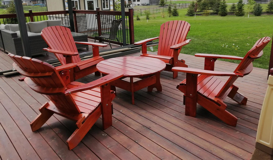 All Things Cedar The Grandwood Social Set for 4