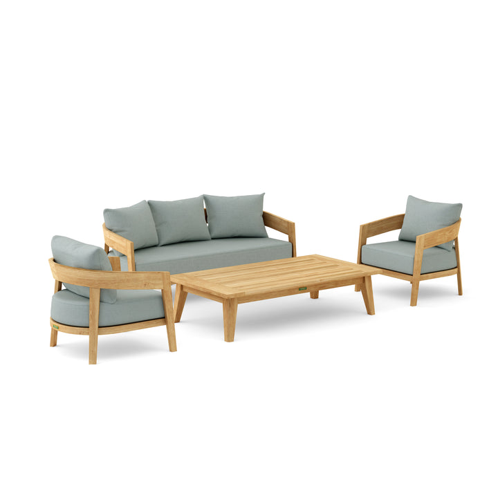 Anderson Teak 4-Piece Toscana Deep Seating Set