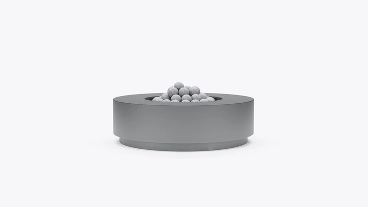 Outer Round Concrete Fire Pit Table