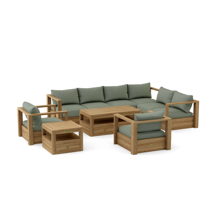 Anderson Teak 6-Piece Copacabana Modular Deep Seating Set