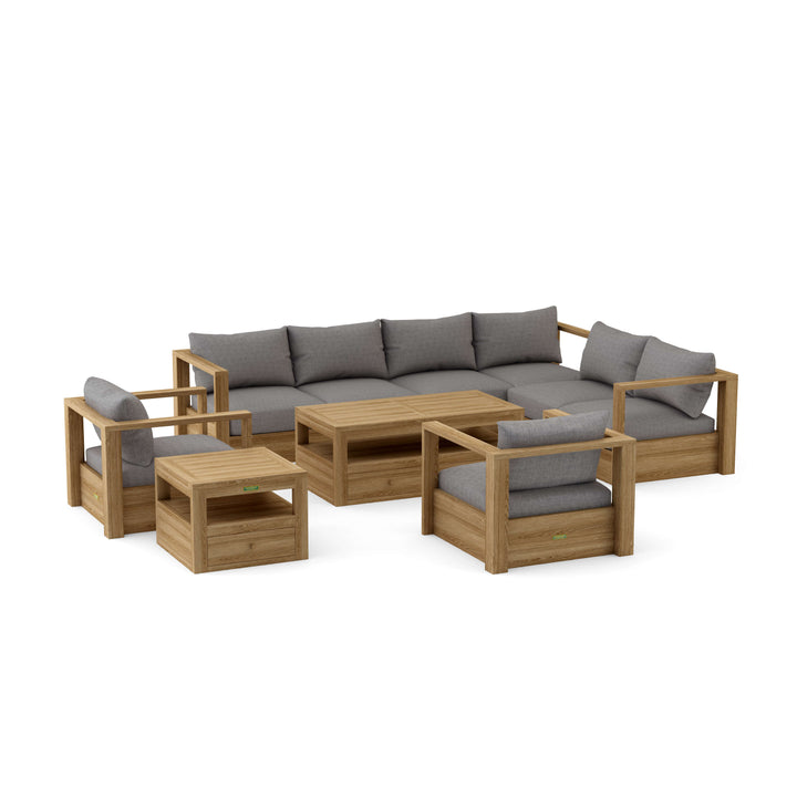 Anderson Teak 6-Piece Copacabana Modular Deep Seating Set