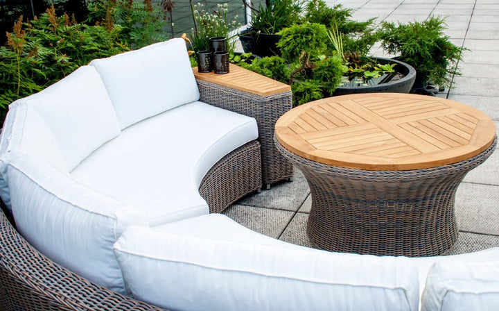 Padma's Plantation Barbados Outdoor Rounded Sectional Set