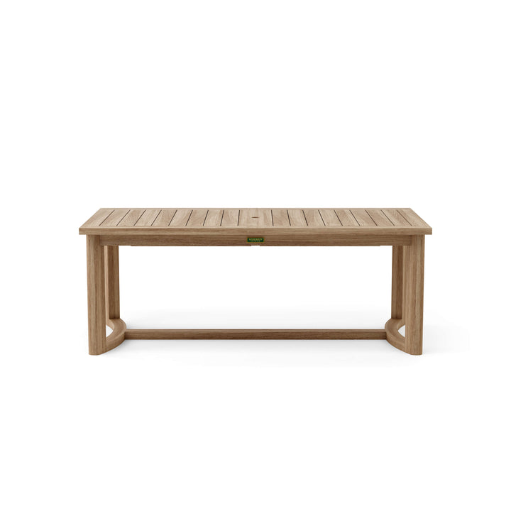 Anderson Teak 13-Piece Toscana Extension Dining Table Set