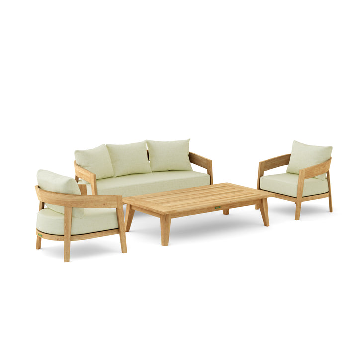 Anderson Teak 4-Piece Toscana Deep Seating Set