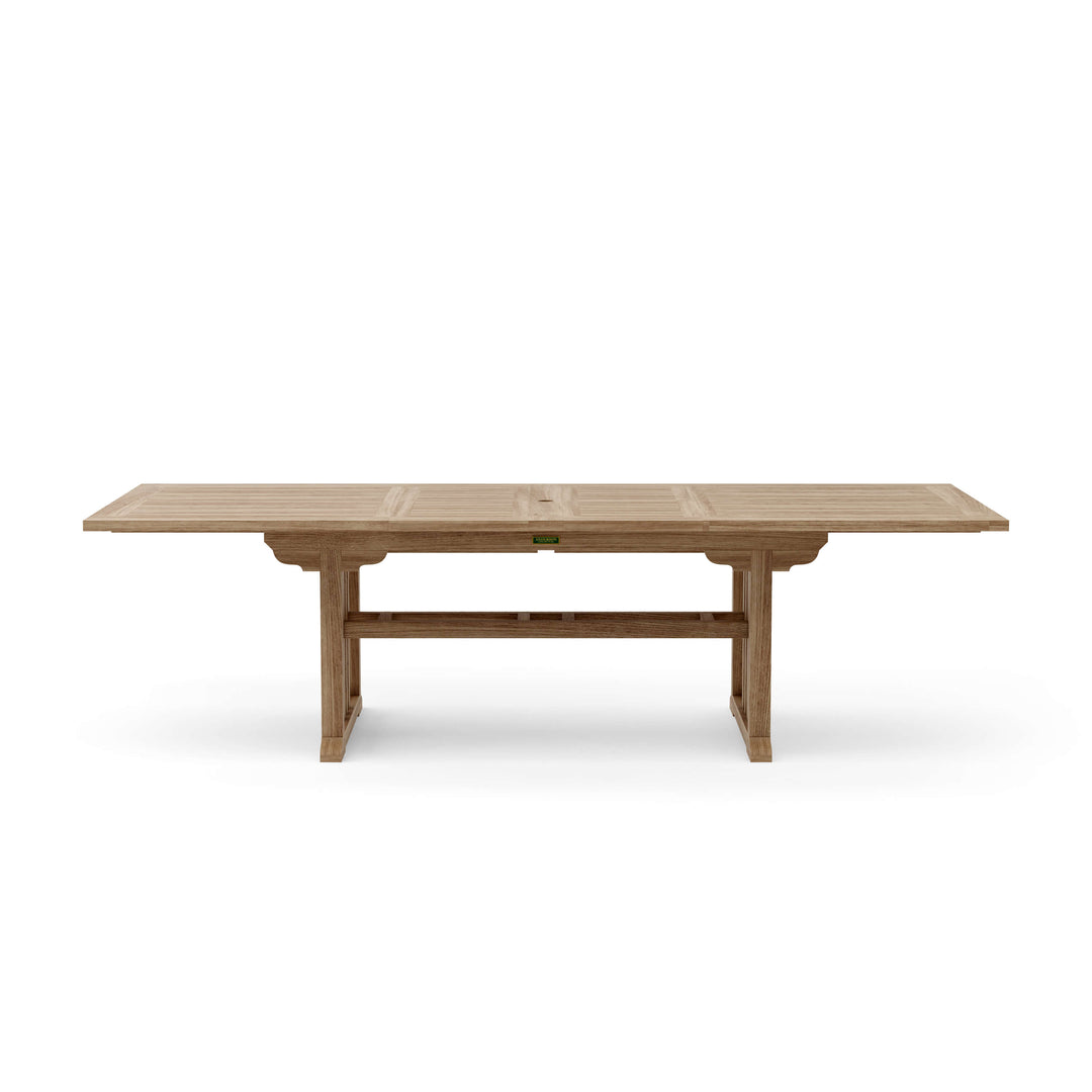 Anderson Teak 13-Piece Sahara Rialto Rectangular Dining Set