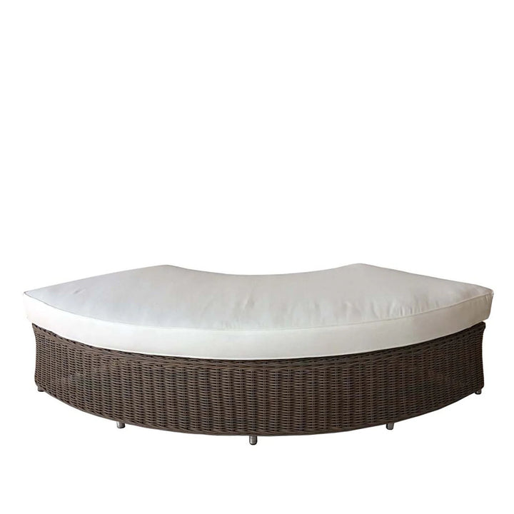 Padma's Plantation Outdoor Barbados Rounded Bench