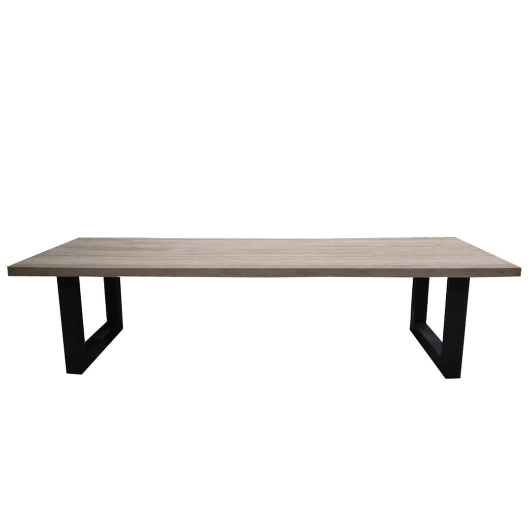 Padma's Plantation Outdoor Vittoria Reclaimed Teak Dining Table