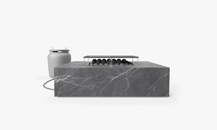 OuterStone™ Fire Pit Cooking Set + Propane Tank Cover - Rectangular
