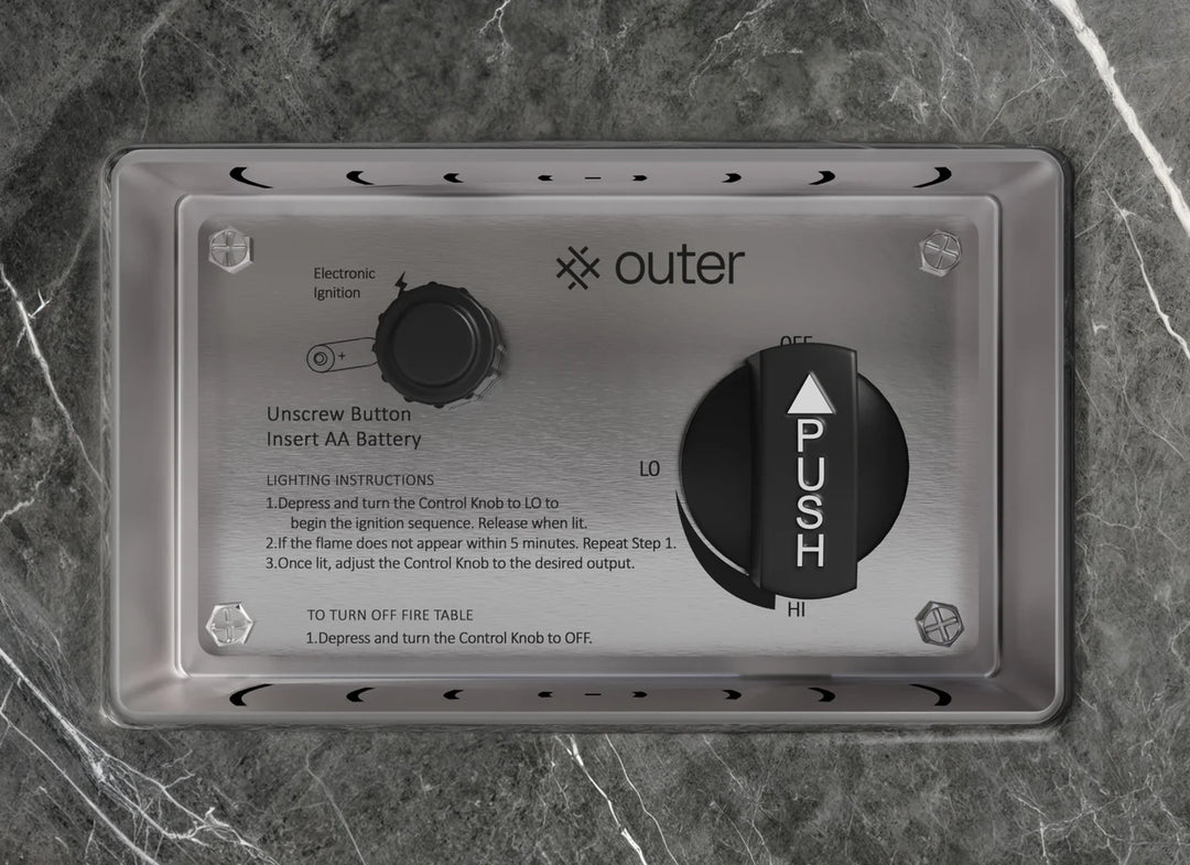 OuterStone™ Fire Pit Cooking Set - Rectangular