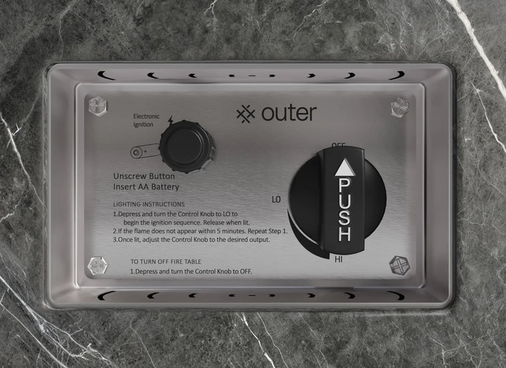 OuterStone™ Fire Pit Cooking Set - Rectangular