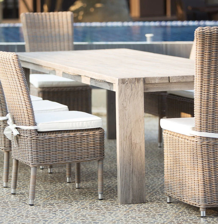 Padma's Plantation Ralph Reclaimed Teak Outdoor Dining Table