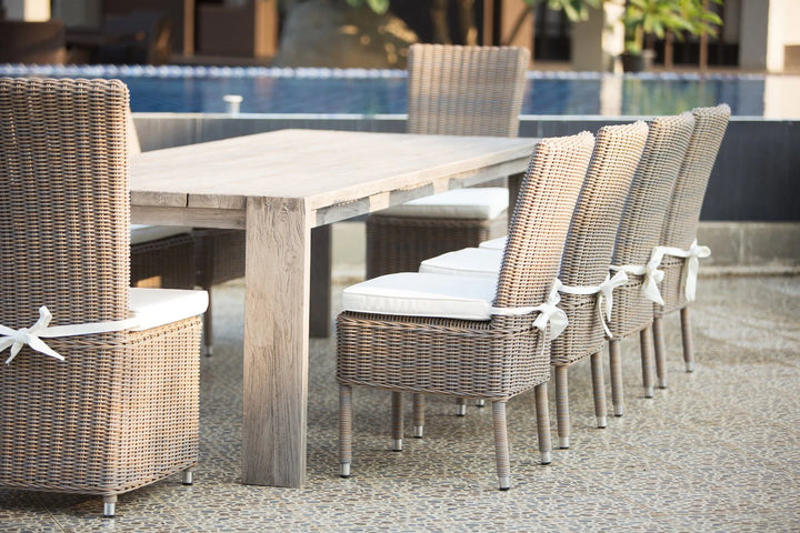 Padma's Plantation Ralph Reclaimed Teak Outdoor Dining Table