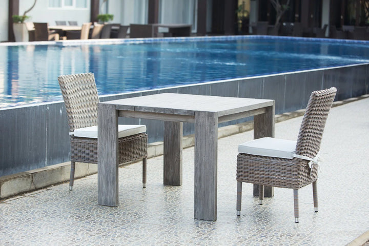 Padma's Plantation Ralph Reclaimed Teak Outdoor Dining Table - 39"