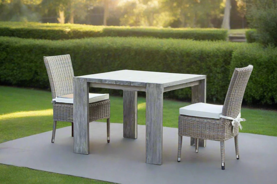 Padma's Plantation Ralph Reclaimed Teak Outdoor Dining Table - 39"
