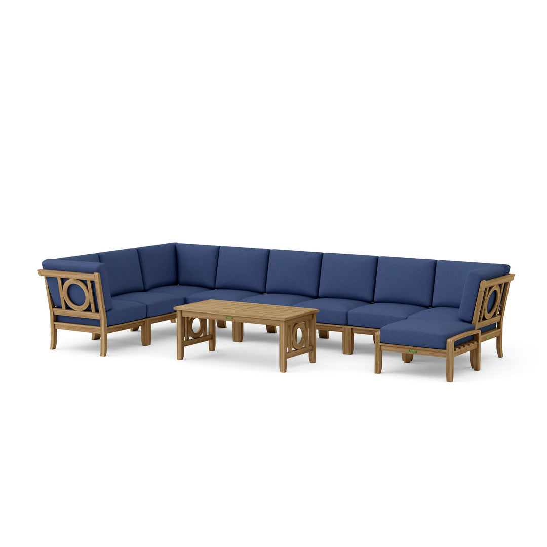 Anderson Teak 6-Piece Natsepa Modular Deep Seating Set