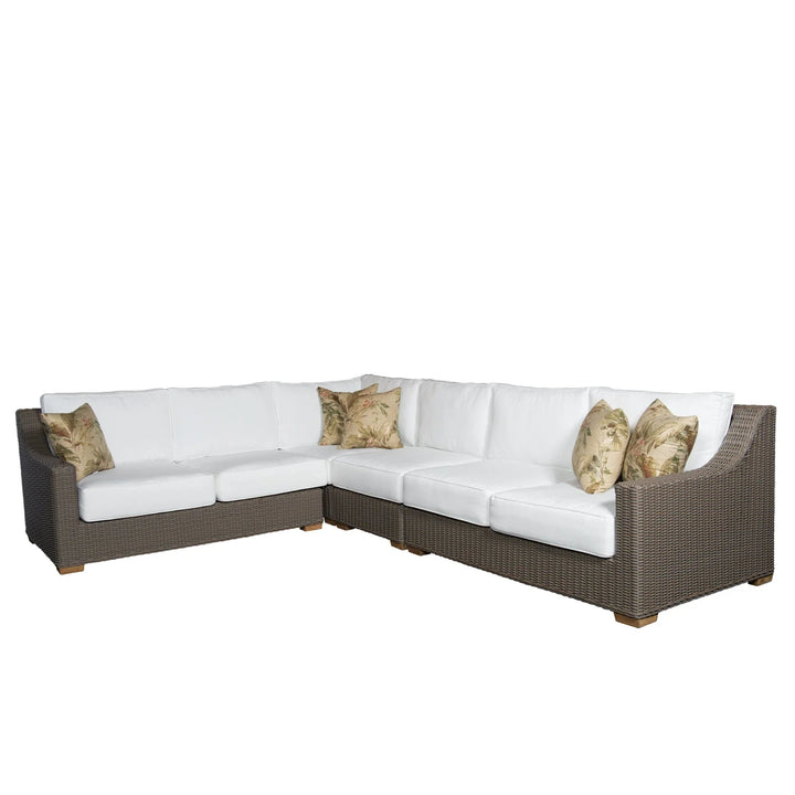 Padma's Plantation Nautilus Outdoor Sectional Set