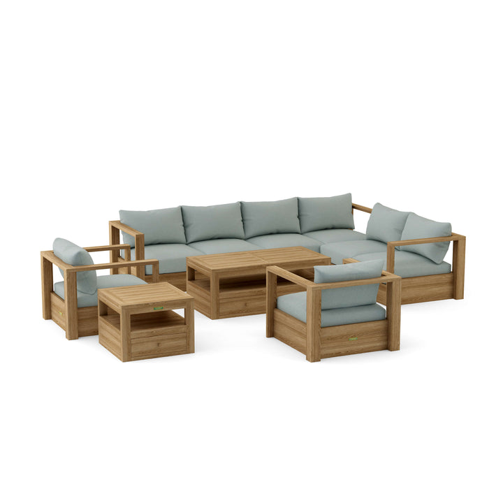 Anderson Teak 6-Piece Copacabana Modular Deep Seating Set