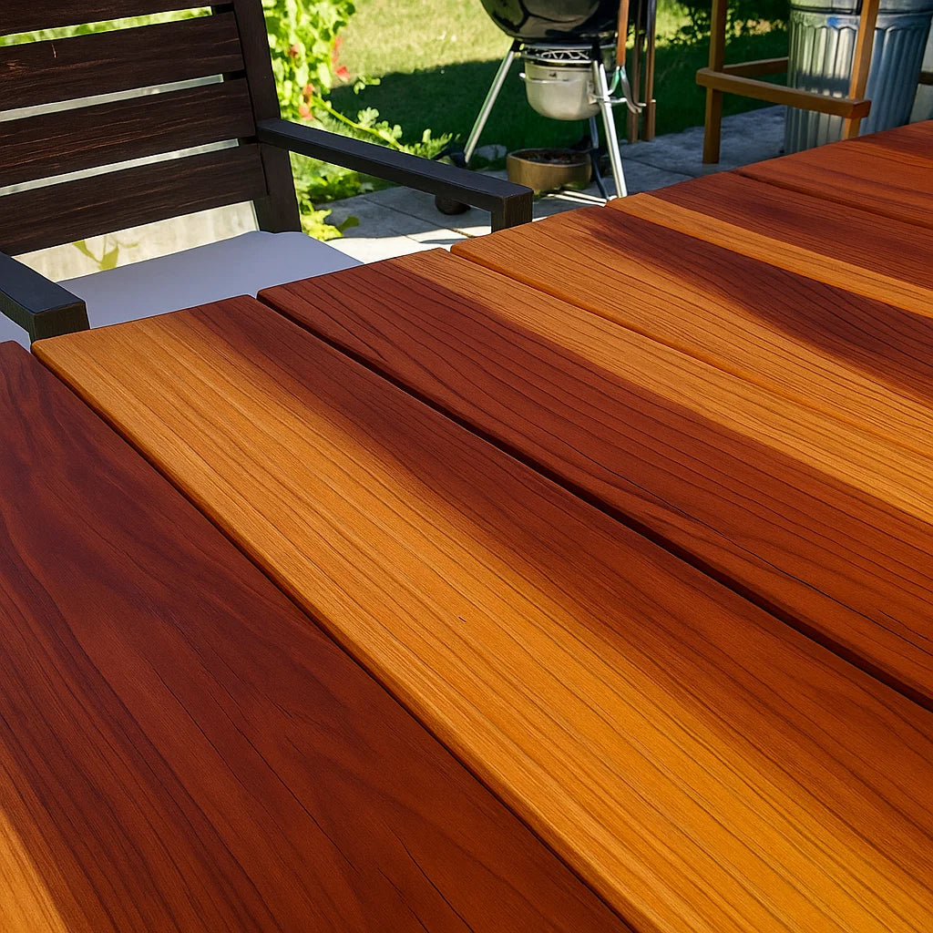 Farmhouse Redwood Dining Table