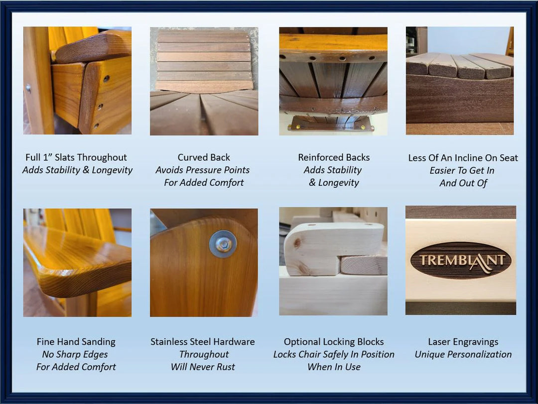 All Things Cedar Grandwood Muskoka Loveseat – Western Red Cedar