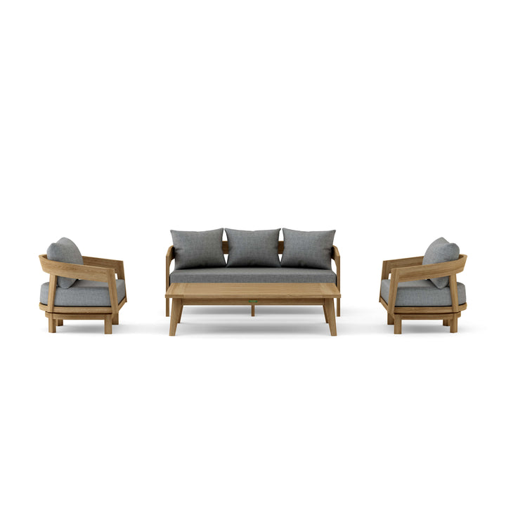 Anderson Teak 4-Piece Toscana Deep Seating Set